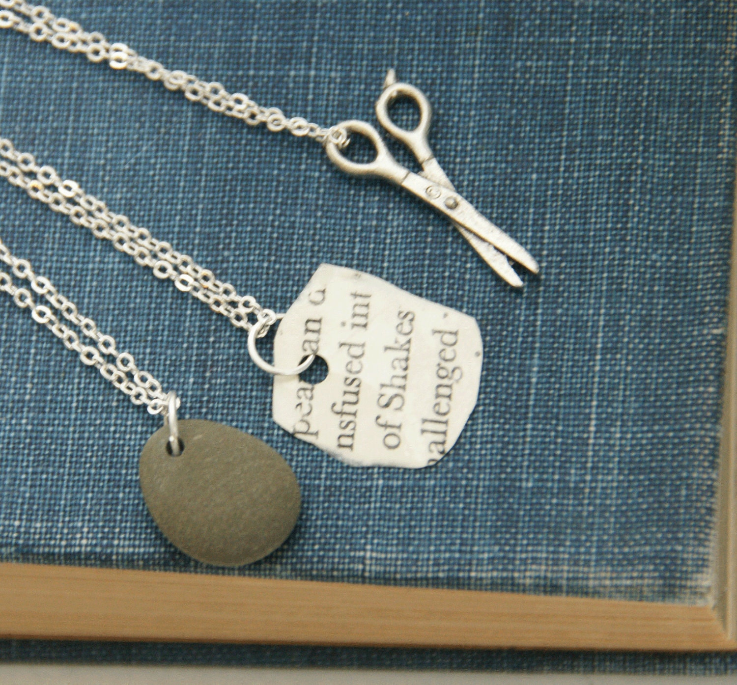 Rock Paper Scissors - Friendship Necklaces
