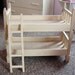Double Doll Bunk Bed for American Girl--Ready-to-Paint