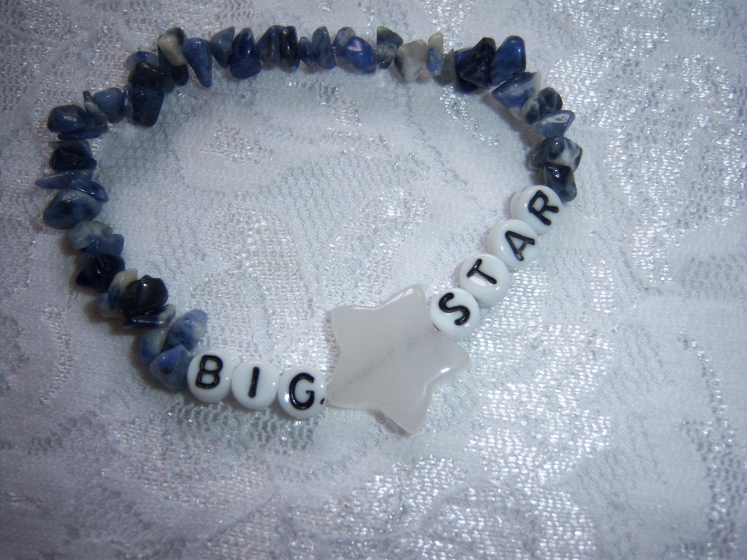 BIG STAR Inspiriational Bracelet                Believing In God's Strength Truth And Righteouness