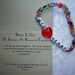 BIG HEART Inspirational bracelet Believe In God He Embraces All Restores, Transforms