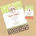 Safari Baby Shower Invitation - Gender Neutral - DIY digital file (PRINTABLE)