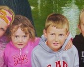Custom Portrait Painting 12x16 with Three People
