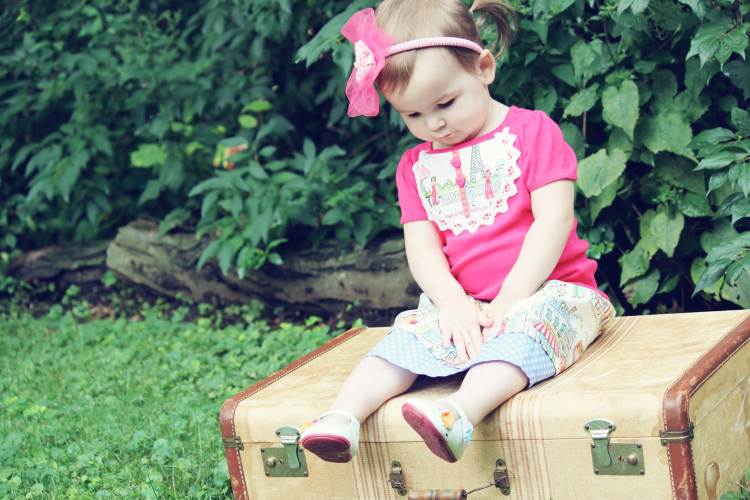 Girls Paris Twirl Skirt, Size 2T, Ready to ship by The Cottage Mama