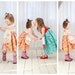 PRINTED PATTERN: Girls Charlotte Apron Dress - Original Printed Sewing Pattern - Size 6 Month through 8 Years