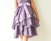 Waft ... Purple Cocktail Dress 2 Sizes Available - aftershowershop