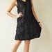 Hexagon  Part II...Black-Khaki Cotton dress