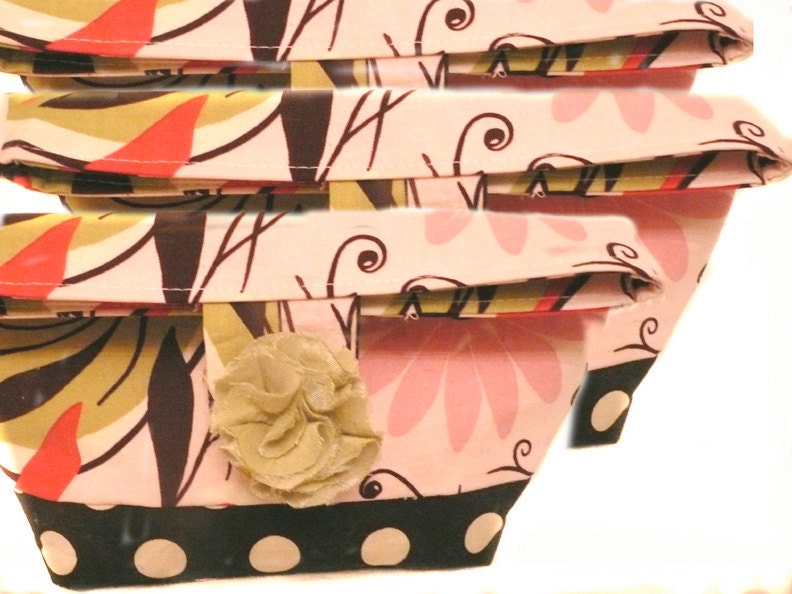 Monogrammed makeup bag, Set of 6 bridal party makeup bags,