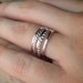 Silver Stacking Ring Set Sterling set of five