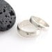 Wish Upon a Star - Palladium Sterling Shooting Star Wedding Band Set
