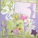 12 x 12 Premade Scrapbook Layout Disney Princess Fairy -- Tinkerbell -- Girl