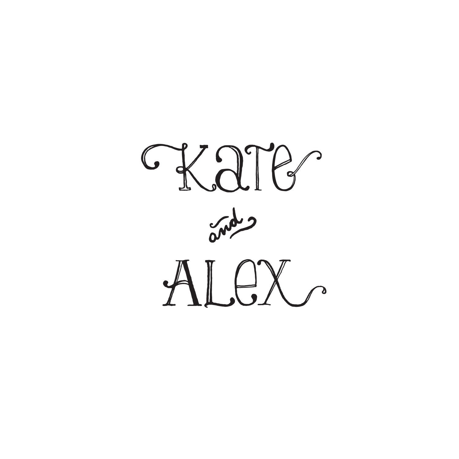 Personalized Monogram Rubber Stamp
