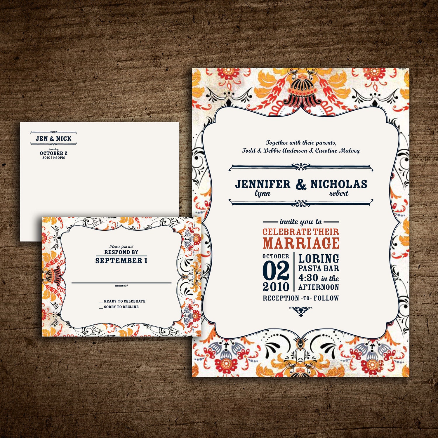 Wedding Invitation Set