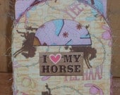 Cowgirl and Horses Gift Box and Note Card Set