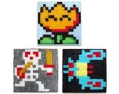 Set of Any Three 4 x 4 Felt Collages