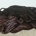 Brown Beauty handspun yarn. Super Bulky Merino superwash, 65m/72yd Brown, pale blue undertones 2-92