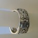 Vintage Sterling Silver Carved Ring