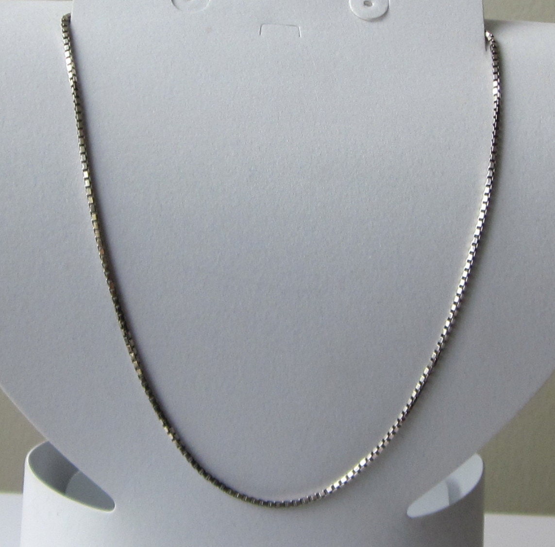 Sterling Silver Box Chain - Vintage