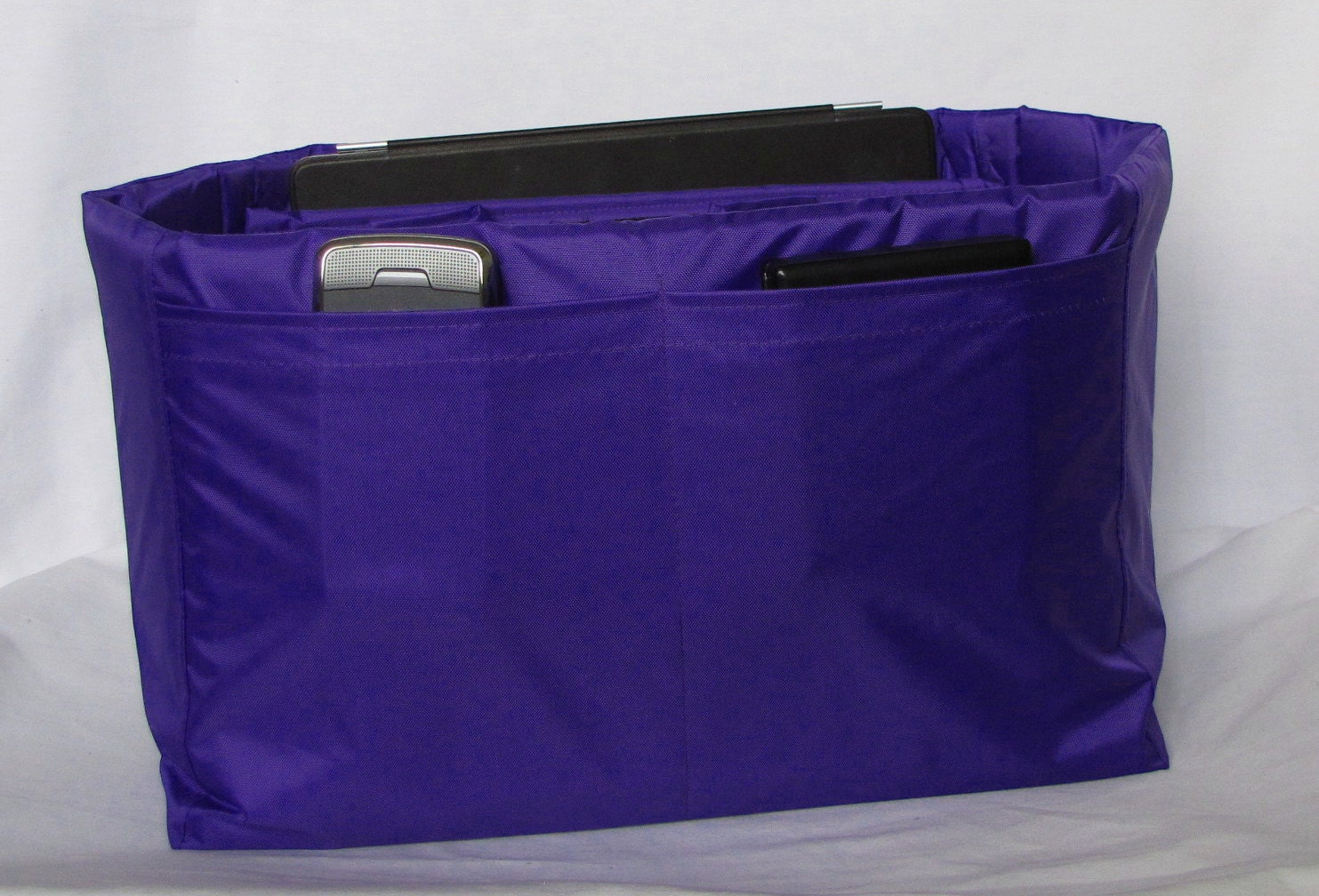 PreOrder DSLR Camera Bag Insert in Royal Purple - Adjustable Dividers - Custom Sizes