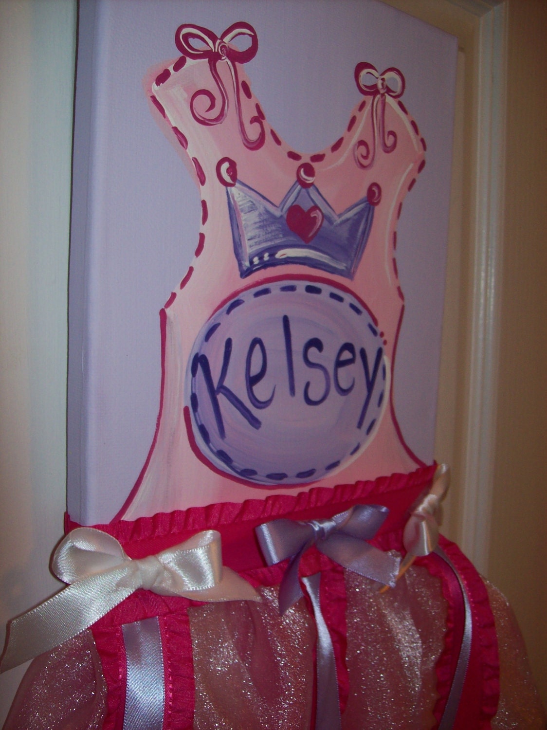 Princess Hair Bow Holder
