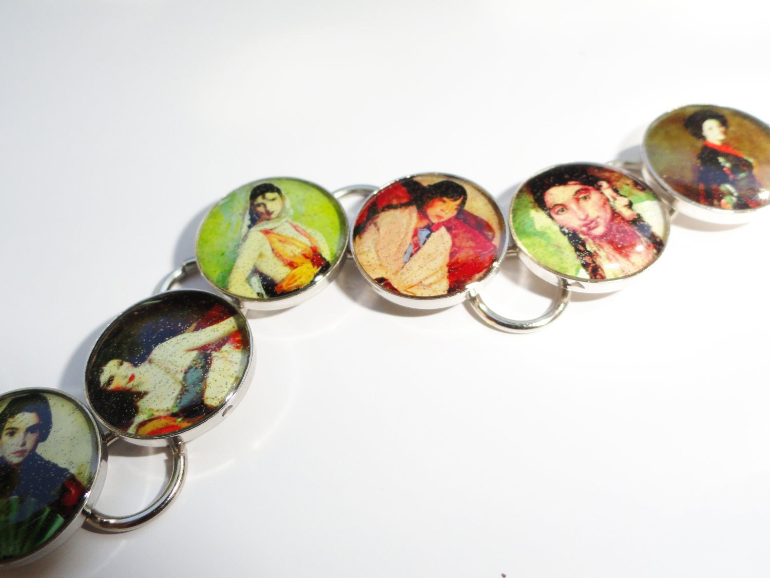 Robert Henri Exotic Women Portrait Bracelet