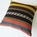 Sukan / 1 Piece Handwoven Vintage Turkish Kilim Pillow Cover Decorative Pillows Accent Pillow Throw Pillow 20x20 inch