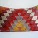 Sukan / Hand Woven - Turkish Kilim  Pillow Cover - 24x16 inch