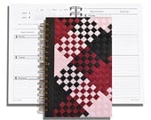 CUSTOM, Choose up to 3 colors Appointment Book, Great gift for Mother's Day Woven 2013 Appointment Book . Handwoven with Satin Ribbons