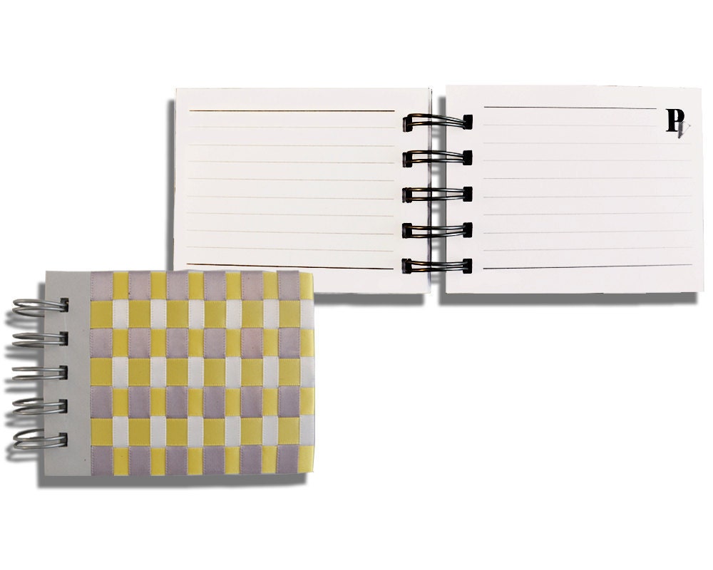 Mini Notebook, 4.5 x 3,  Customize your Colors