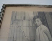 1930's Framed Photograph of Young Girl Montreal