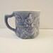 Vintage Child's Glazed Pottery Mug Hankscraft USA 971 Red Wing Pottery
