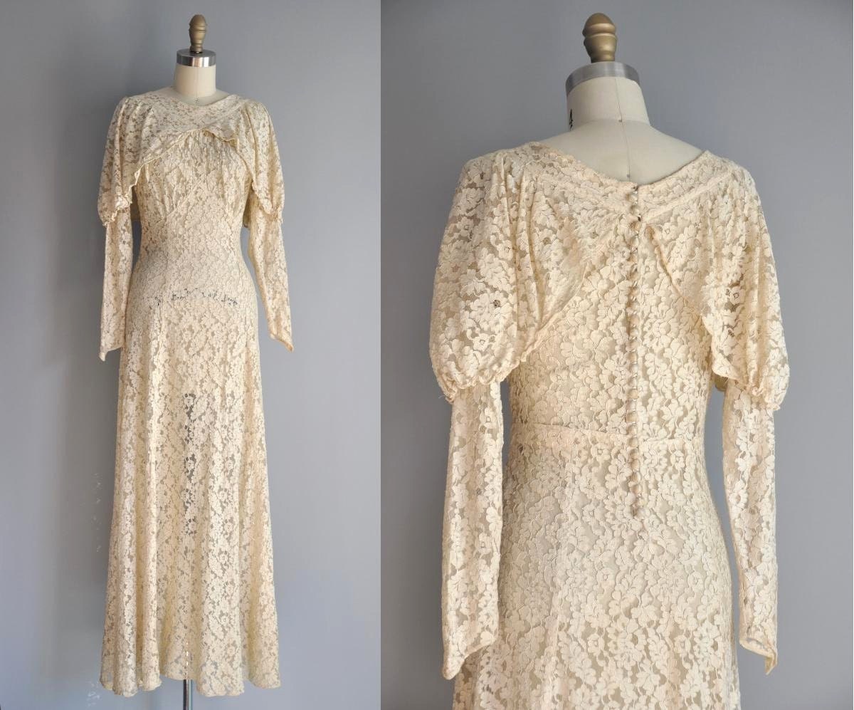 r e s e r v e d... vintage 1920s 20s wedding dress // 20s rare antique  lace wedding dress