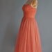 24hr 20 percent off shop SALE..was 235...vintage early 1950s pink SWEETHEART chiffon party dress