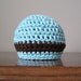 Baby Blue with Brown Stripe