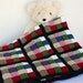 Basket weave afghan blanket crochet thick lap throw home decor red pink green chocolate brown tan black white royal blue coverlet washable
