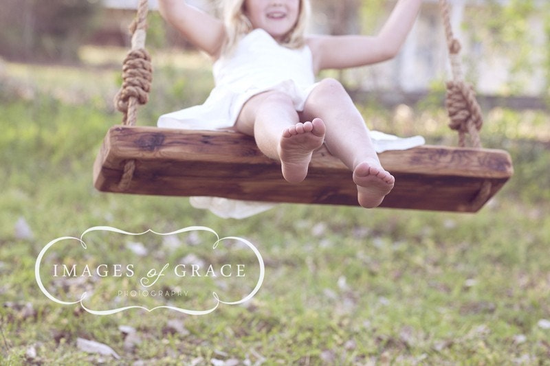 Tree Swing: Olde Fashioned, made of reclaimed wood, Large