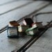 Book Necklace: Teeny tiny scrap leather