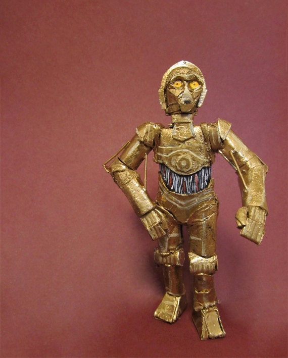 Cardboard Star Wars C-3PO