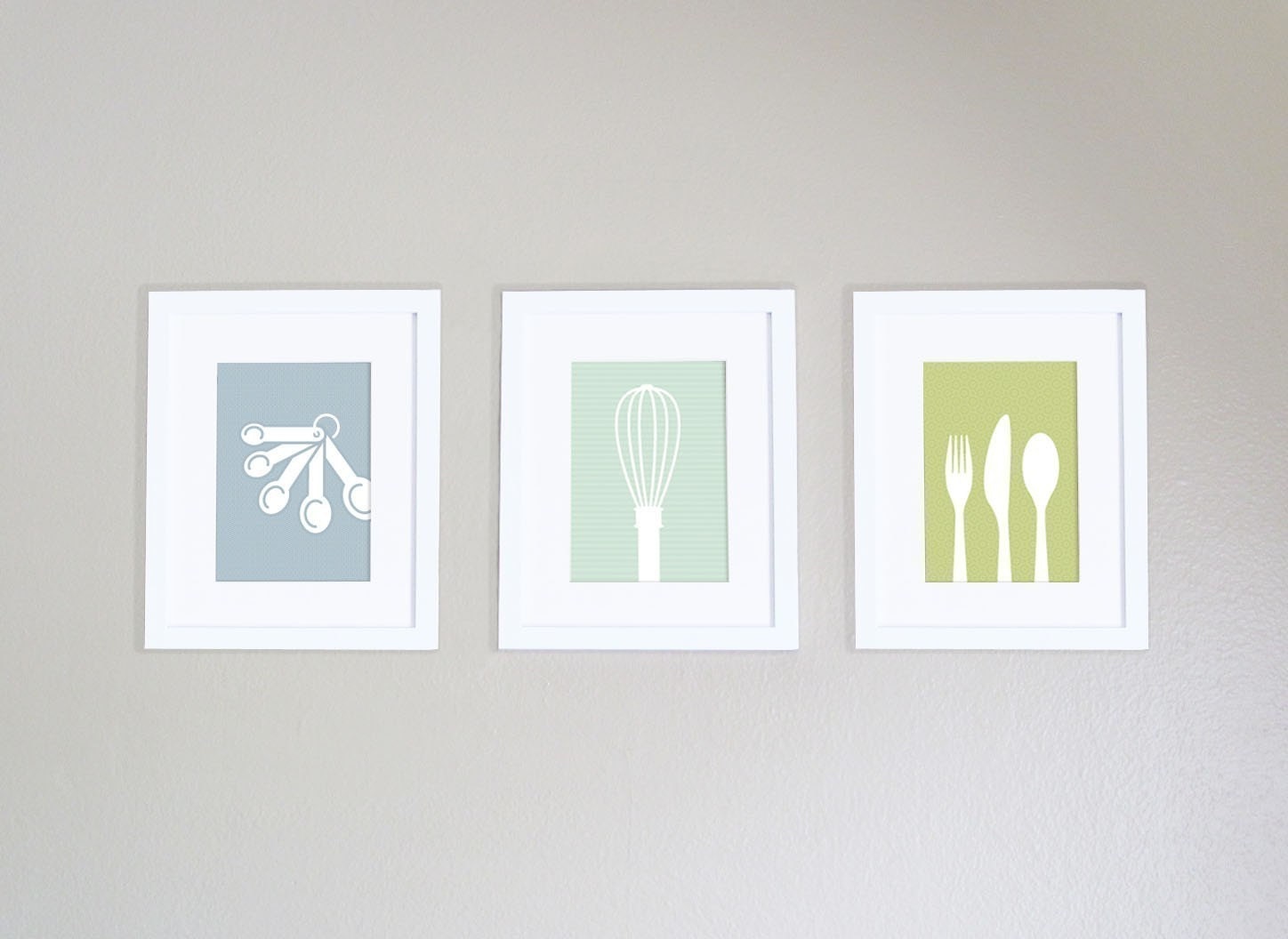 Modern Kitchen Art Prints - Set of 3