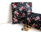 LOVE Eco Friendly Reusable Sandwich and Snack Bag Set