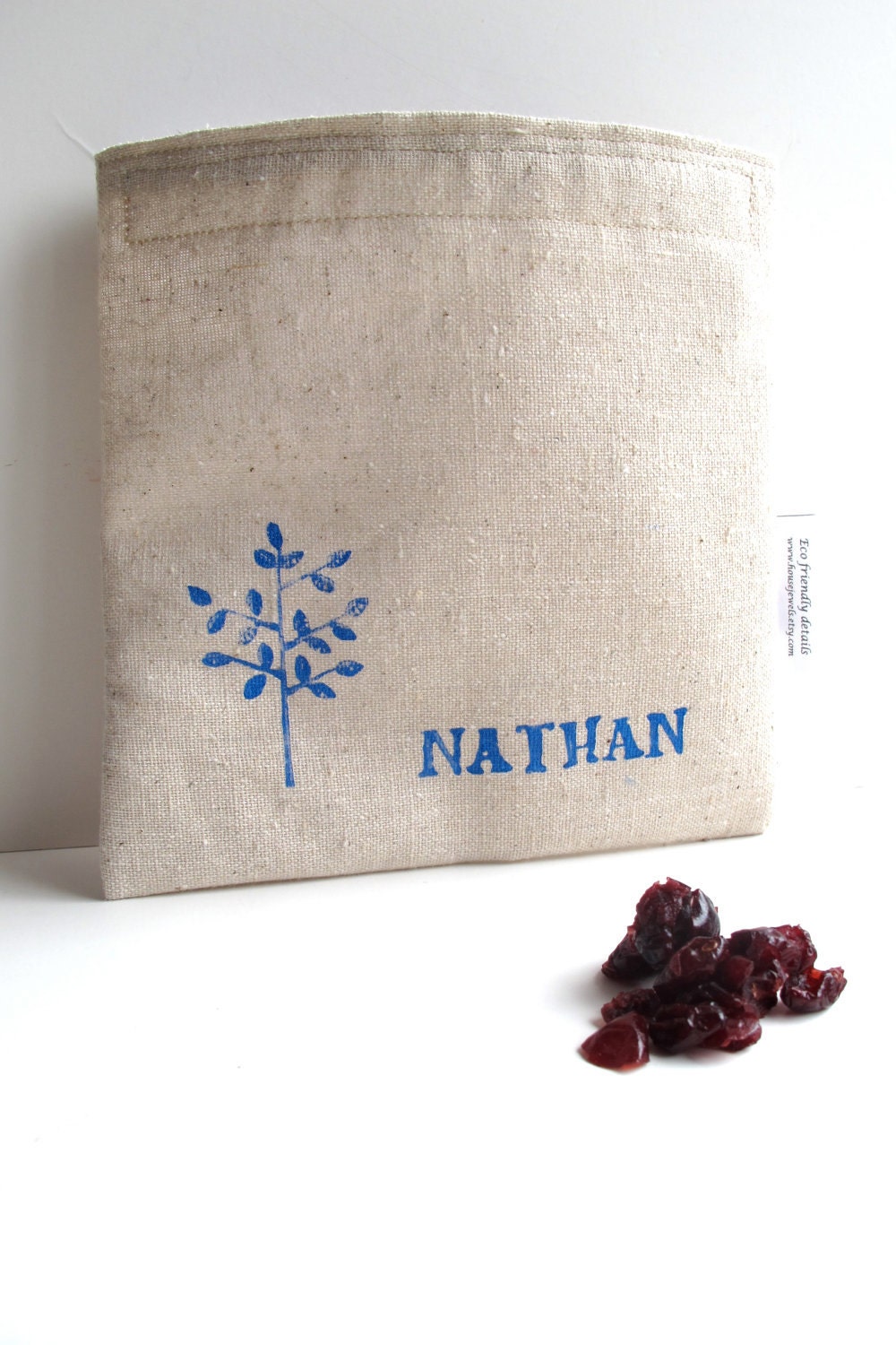 Personalized Eco friendly Reusable Sandwich Bag