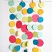 Color Burst Paper Garland in Brights