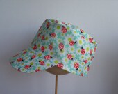 MILITARY HAT - Cadet Hat - Newsboy Hat - Daisy Bugs