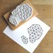 Crystal Configuration 26 - Hand Carved Stamp