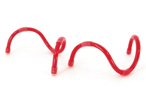 Laptop Mini Riser - modern gift travel ipad netbook notebook computer stand - 2 Pack, Red