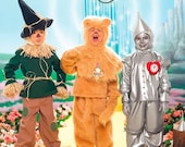 Child's Costume Pattern:  Simplicity 4133 Wizard of Oz Costumes - Scarecrow, Lion & Tin Man  SZ 3/4/5/6/7/8