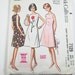Vintage Dress Pattern - McCall's 7129 Vtg 1963 Misses' and Junior Dress - Size 15/16