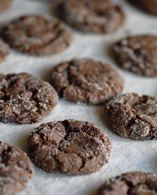 Double Chocolate Ginger Spice Cookies