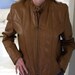 SALE Vintage Leather Motorcycle Jacket Late 1970s Brooks Awesome
