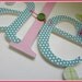 Single Georgia or whimsical font letter - eight inches - Upper or lower case