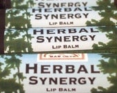 Lip Balm HERBAL SYNERGY - Handmade Lip Conditioner for Men by Man Cave Soapworks-ships FREE with purchase
